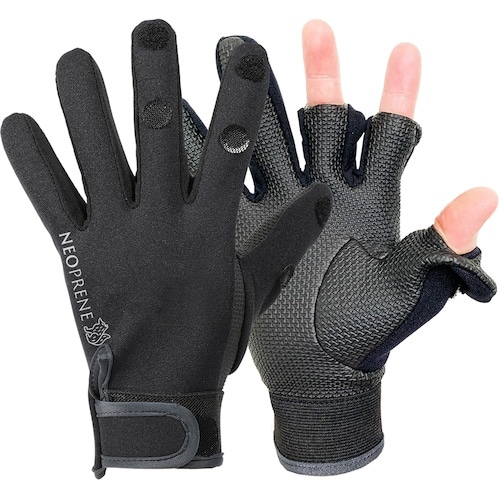 ネオプレーン 0422 フィッシンググローブ ブラ