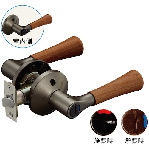 ECLE リフォーム用レバーハンドル錠 表示錠(ト