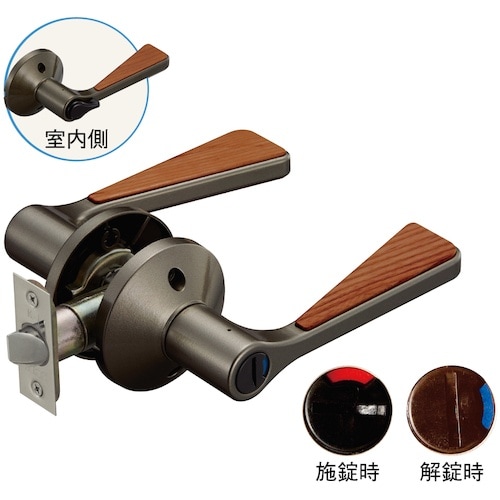 ECLE リフォーム用レバーハンドル錠 表示錠(ト