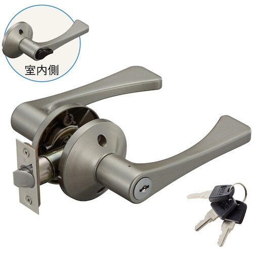 ECLE リフォーム用レバーハンドル錠 鍵付間仕切