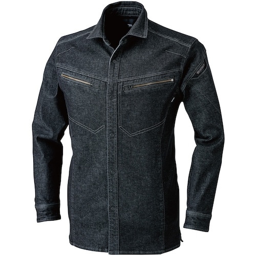 TS DESIGN 長袖シャツ 6L ブラック