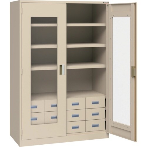 TRUSCO スーパーヘビーキャビネット 窓・引出