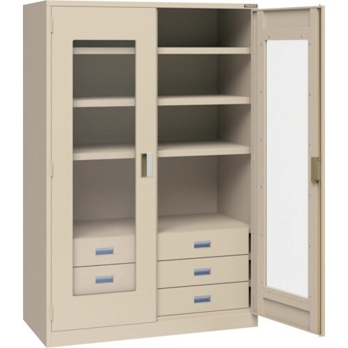 TRUSCO スーパーヘビーキャビネット 窓・引出