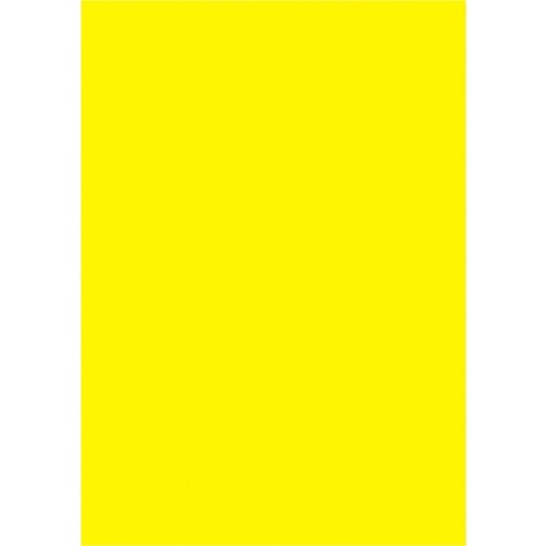 ササガワ 黄ポスター 黄ポスター B4判 無地 1