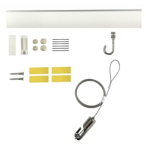 福井金属工芸 レールサン ピクチャーレール 壁面用