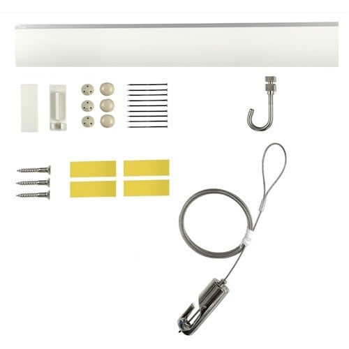 福井金属工芸 レールサン ピクチャーレール 壁面用