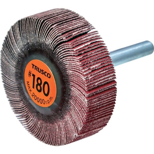 TRUSCO セラミックフラップホイール 軸径6m