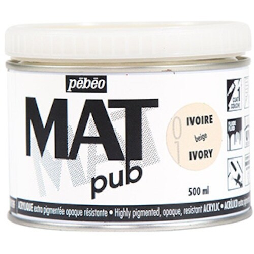 Pebeo マットピュブ 500ml NO.01