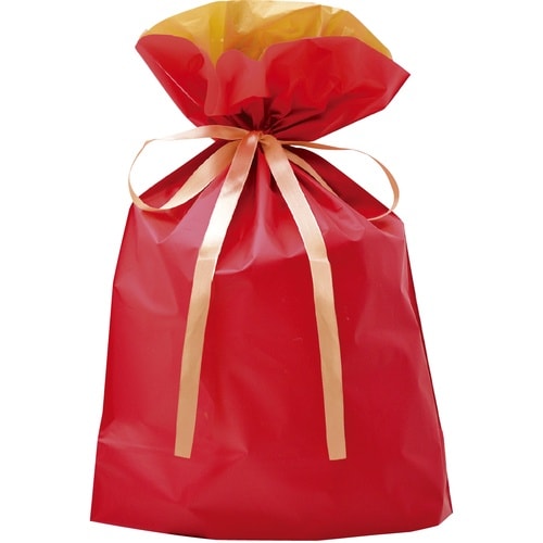 ササガワ 巾着袋 巾着袋 レッド 310×430+