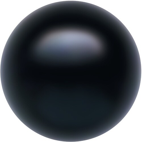 ササガワ 抽選球 抽選球 直径12mm 黒