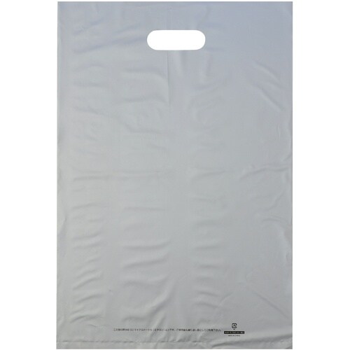ササガワ ポリ袋 カラーポリ シルバー 300×4