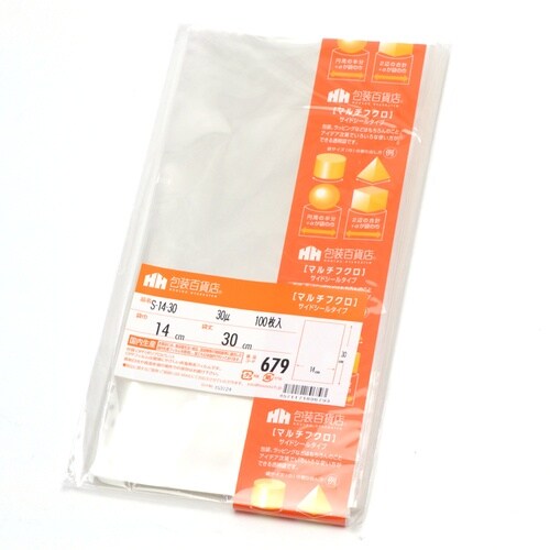 ササガワ OPP袋 マルチフクロ S−14−30