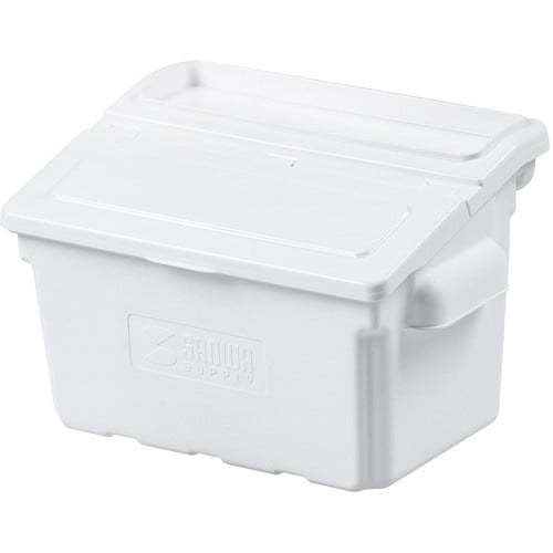 SANWA 3段式ワゴン用蓋付きサイドBOX 小