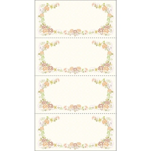 ササガワ チケット マルチケット フラワー