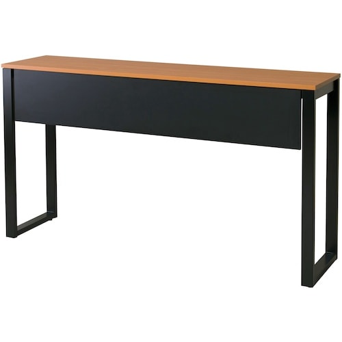 弘益 ハイカウンターテーブル幕板付 ブラック脚 ブ