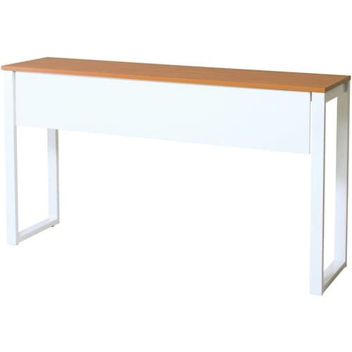 弘益 ハイカウンターテーブル幕板付 ホワイト脚 ブ