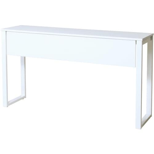 弘益 ハイカウンターテーブル幕板付 ホワイト脚 ホ