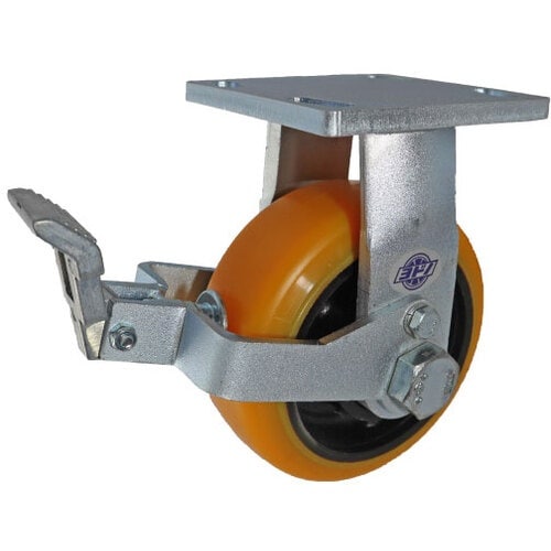 ヨドノ 重量用高硬度ウレタン固定車 ストッパー付