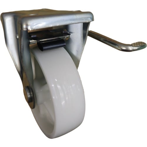 ヨドノ ナイロン車輪(ベアリング無)プレス製固定車