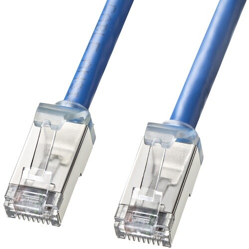 SANWA カテゴリ6A STP LANケーブル(