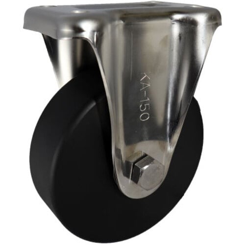 ヨドノ 導電MCナイロン車輪(ベアリング入)ステン