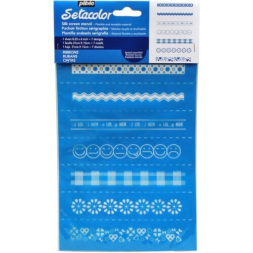 Pebeo シルクスクリーンステンシル型 A5 リ