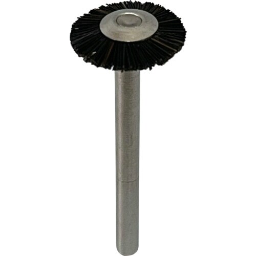 リューター 軸付ホイール型ブラシ