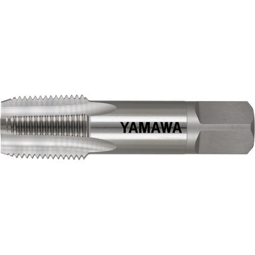 ヤマワ 管用テーパねじ用難削材用ハンドタップ 短ね