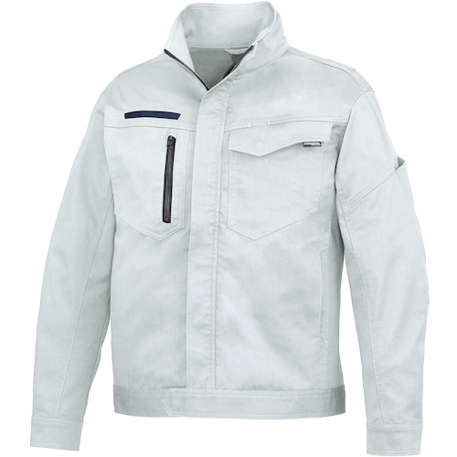 クロダルマ 長袖ジャンパー シルバー 4L