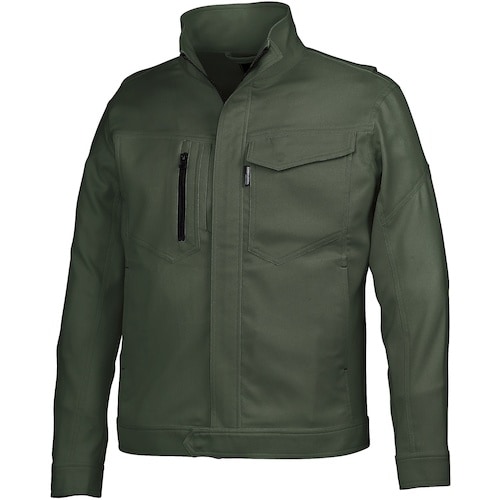 クロダルマ 長袖ジャンパー ダークグリーン 5L