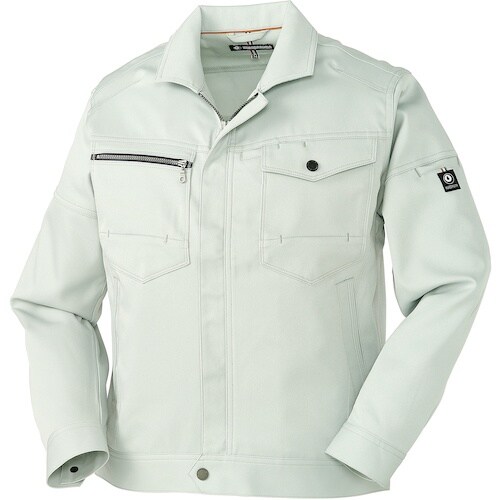 クロダルマ 長袖ジャンパー シルバー 7L