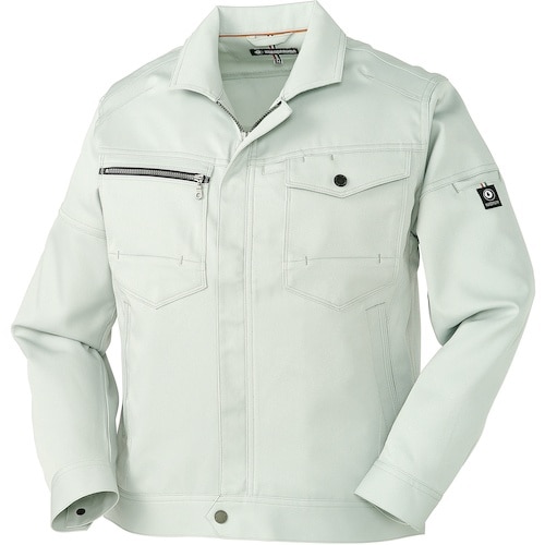 クロダルマ 長袖ジャンパー シルバー 8L