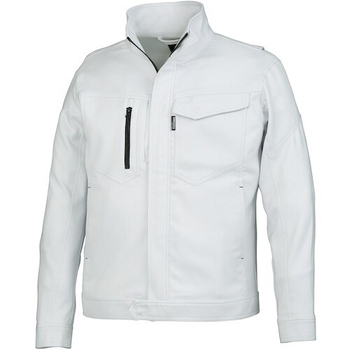 クロダルマ 長袖ジャンパー シルバー 3L