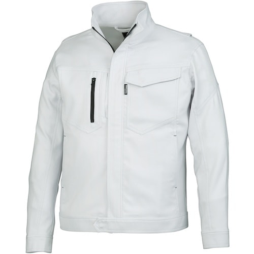 クロダルマ 長袖ジャンパー シルバー 4L