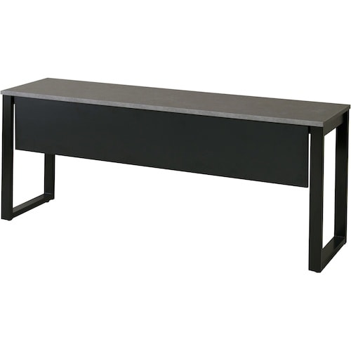 弘益 カウンターテーブル幕板付 ブラック脚 ストー