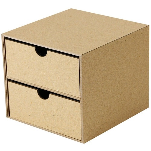 ナカバヤシ リトレイ チェスト2段 クラフト