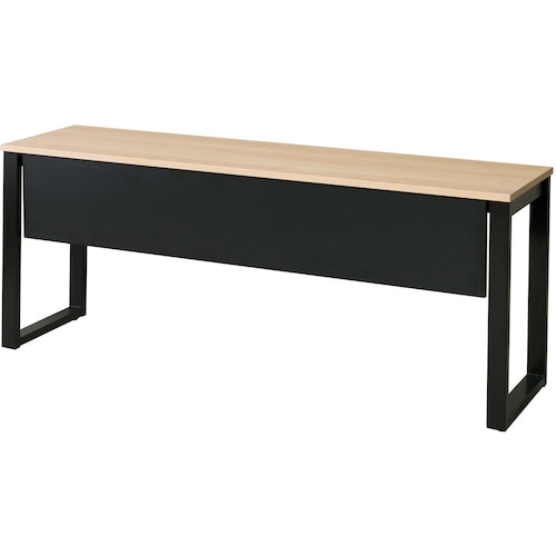 弘益 カウンターテーブル幕板付 ブラック脚 ナチュ