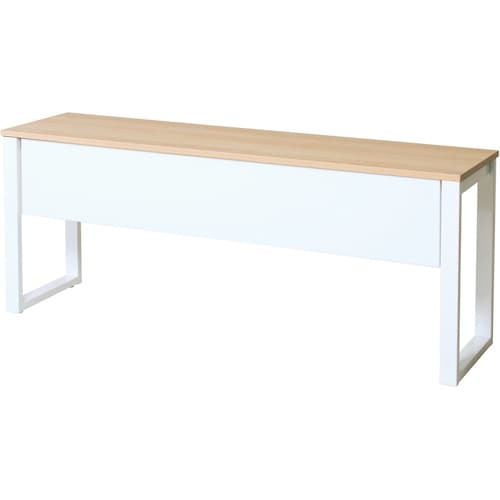 弘益 カウンターテーブル幕板付 ホワイト脚 ナチュ