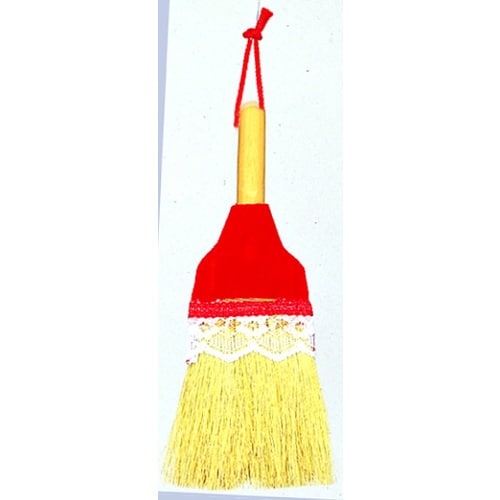 八ツ矢 ミニブルーム 白