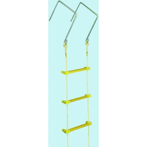 八ツ矢 ヤツヤ式縄梯子大カギ付 10m