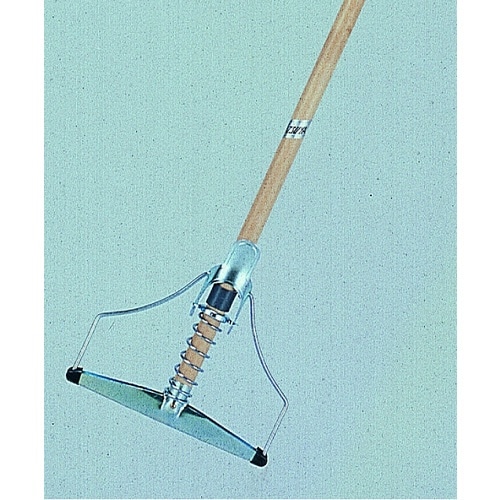 八ツ矢 鉄板スプリングモップ 木柄