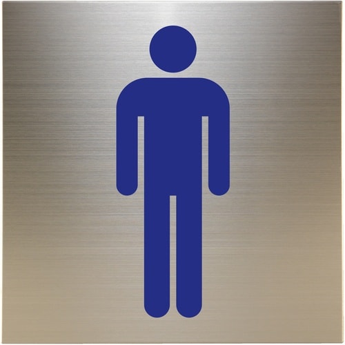 光 キャリエーター+ステンレス 男性マーク 青