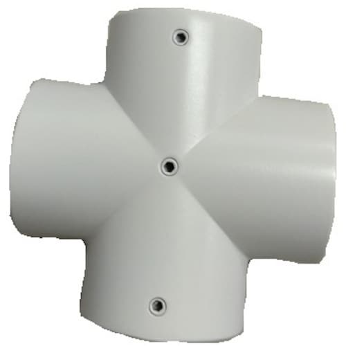 フジテック DCクロス(ネジ付) 25 ホワイト