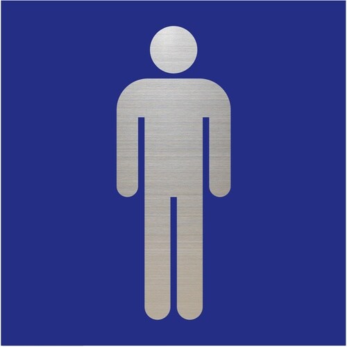 光 キャリエーター+ステンレス 男性マーク 青