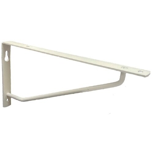 フジテック カラーR棚受 白 60x120