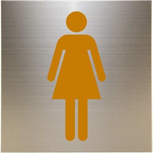 光 キャリエーター+ステンレス 女性マーク オレン