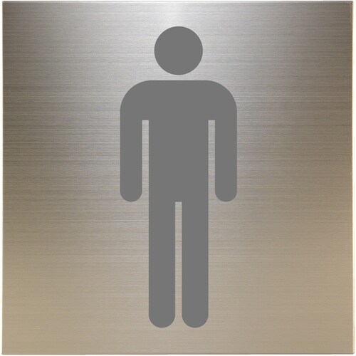 光 キャリエーター+ステンレス 男性マーク グレー