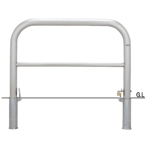 帝金 バリカー横型 ステンレス製 ヘアライン 横浅