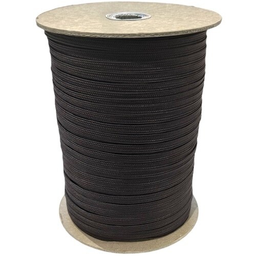 福井金属工芸 平ひも 茶 7mm 300m 652