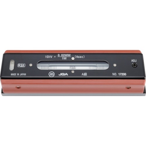 RSK 平形水準器 A級 150×0.1